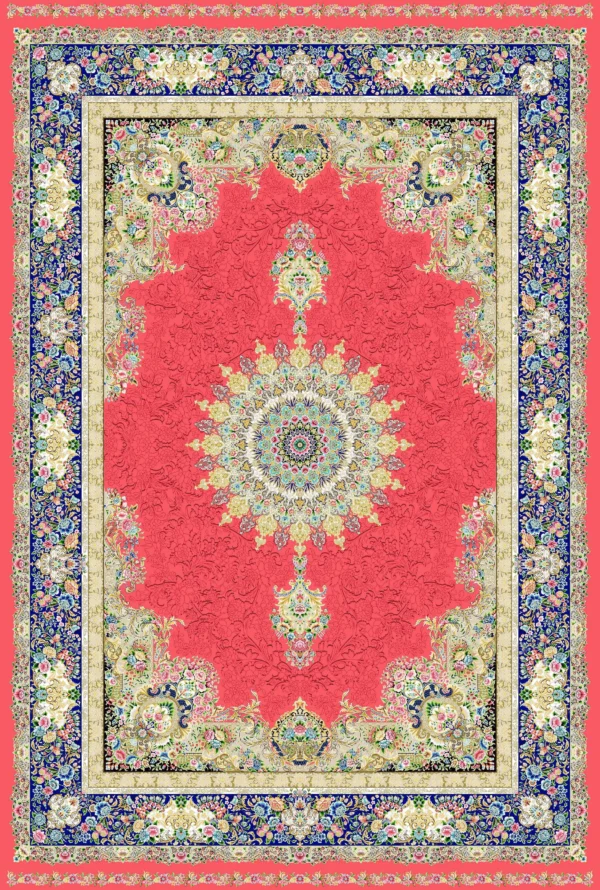 Semi Hand-Knotted Kashan Persian Carpet – Traditional Elegance - Image 5
